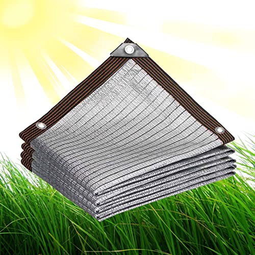 YSUEFIJO 3x5m Schattennetz für Hunde, 90% Aluminet Schattennetz...