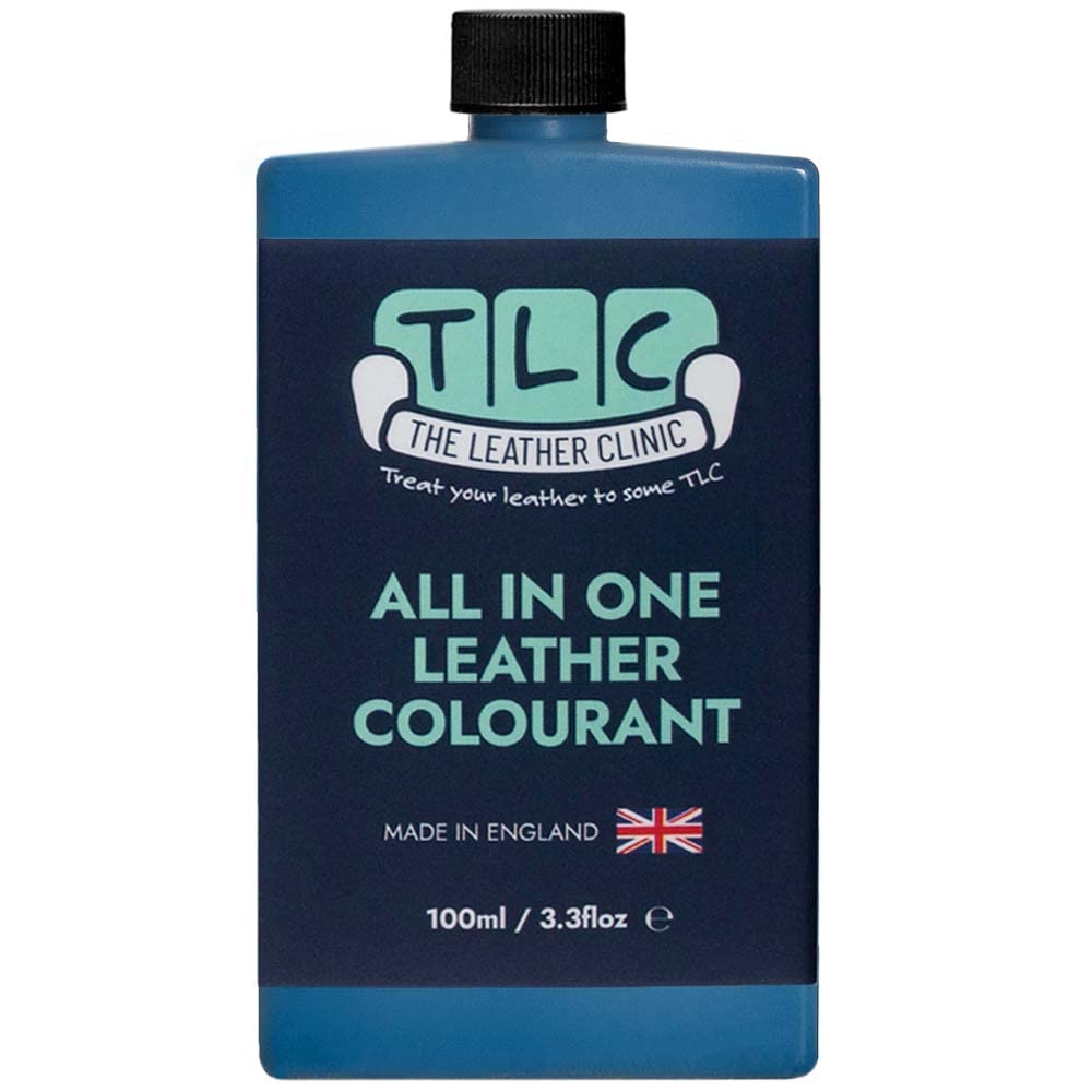 The Leather Clinic All in One Leather Colourant | Self Seal Leather Dye Repair Paint | Recolour Furniture, Sofas, Car Seats (Black, 100ml) — view 17