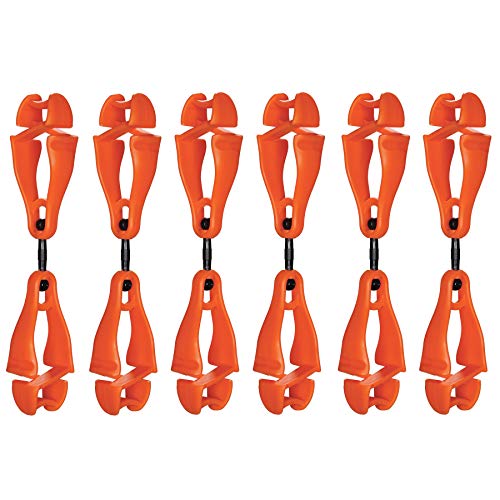 Image of Ergodyne Squids 3420 Swiveling Glove Clip Holder with Dual Clips