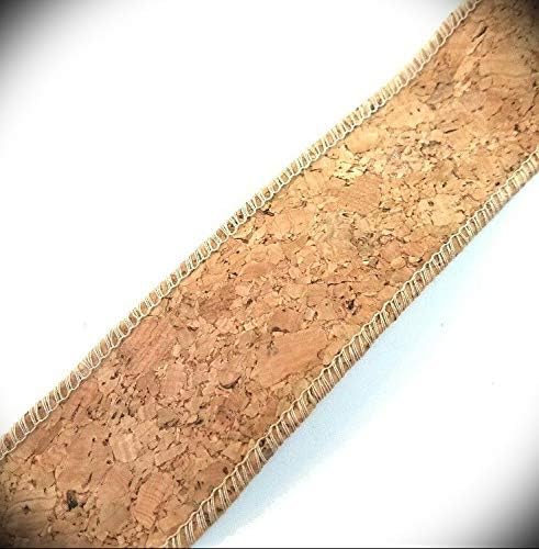 Cinta de corcho neutro, encaje bordado, tela delicada para manualidades, suministros para álbumes de recortes, envoltura de regalos, 2.5 pulgadas de Cinta de corcho neutro, encaje bordado, tela delicada para manualidades, suministros para álbumes de recortes, envoltura de regalos, 2.5 pulgadas de