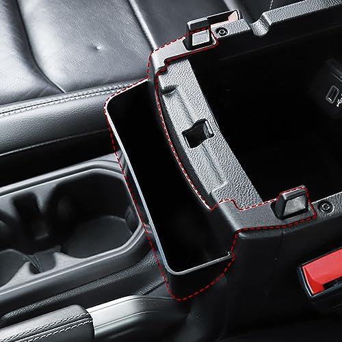 ETL INDUSTRIES 4PCS Center Console Organizer Storage Box Fits 2018-2023 for Jeep Wrangler JL JLU & Gladiator JT Gear Shift Console Tray Organizer, Hanging Armrest Storage Box, Co-Pilot Organizer - Thumbnail 6