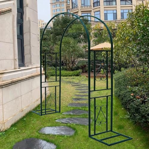 Arche jardin métal antirouille pour stopper l'affaissement des rosiers grimpants
