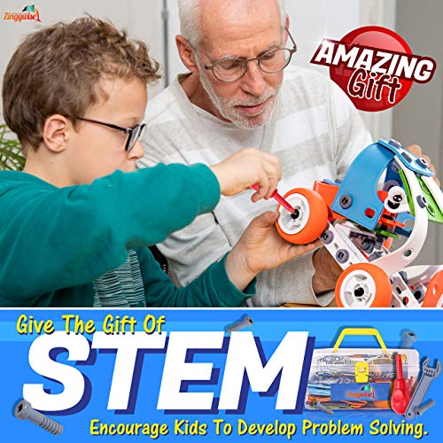 Stem Building Toys For 7-12 Years Old Boys Girls 7-In-1 Models Kids Love To Build And Play 171Pcs Construction Set With Engineering Activity Kit Educational Toys For 6 7 8 9 Fun Birthday Gift #TOP4