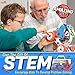 STEM Building Toy for 7-12 Year Old Boys - 7-in-1 Models Kids Love to Build and Play - 171Pcs Construction Set with Engineering Activity Kit - Best Birthday Gift Toy
