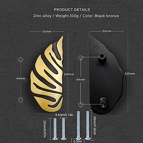 Moya Std Monsteral Handles Brass Antique Right Handle (Brass Antique Right) #TOP5