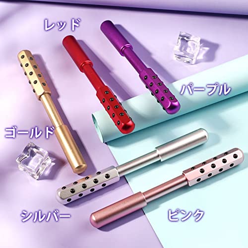 Risa ゲルマニウムローラー 24粒 美顔ローラー ゲルマローラー 小顔 マッサージ 美顔 美容 フェイスローラー リフトアップ ギフト エイジングケア むくみ たるみ 美肌 レディース ゲルマニウムローラー の商品画像 5