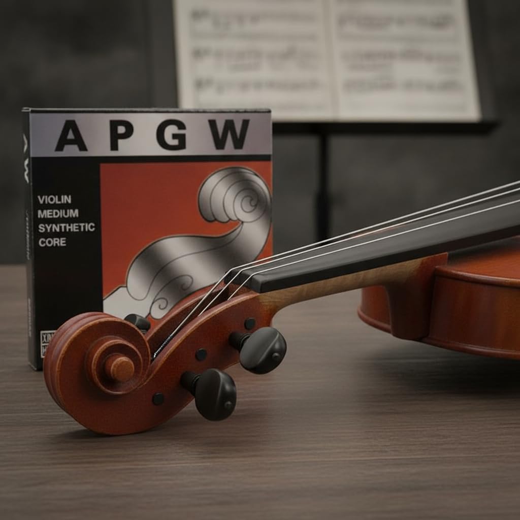 Cuerdas Violín Nylon Núcleo Sintético, 1/4