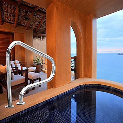 Rampe de piscine inox 304 pour sécuriser vos baignades estivales en famille