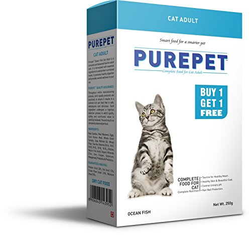 See full amazon price history chart for PUREPET Fish Adult Cat Food, 250G Buy 1 - Get 1 Free - Dry PUREPET Fish Adult Cat Food, 250G Buy 1 - Get 1 Free - Dry (B01CQYS62Q) Amazon Price History, Amazon Price Tracker