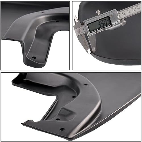 Miniatura 5 de PIT66 Protectores contra salpicaduras de barro compatibles con Toyota Tundra 2007-2013 sin bordes de rueda delanteros y traseros para guardabarros