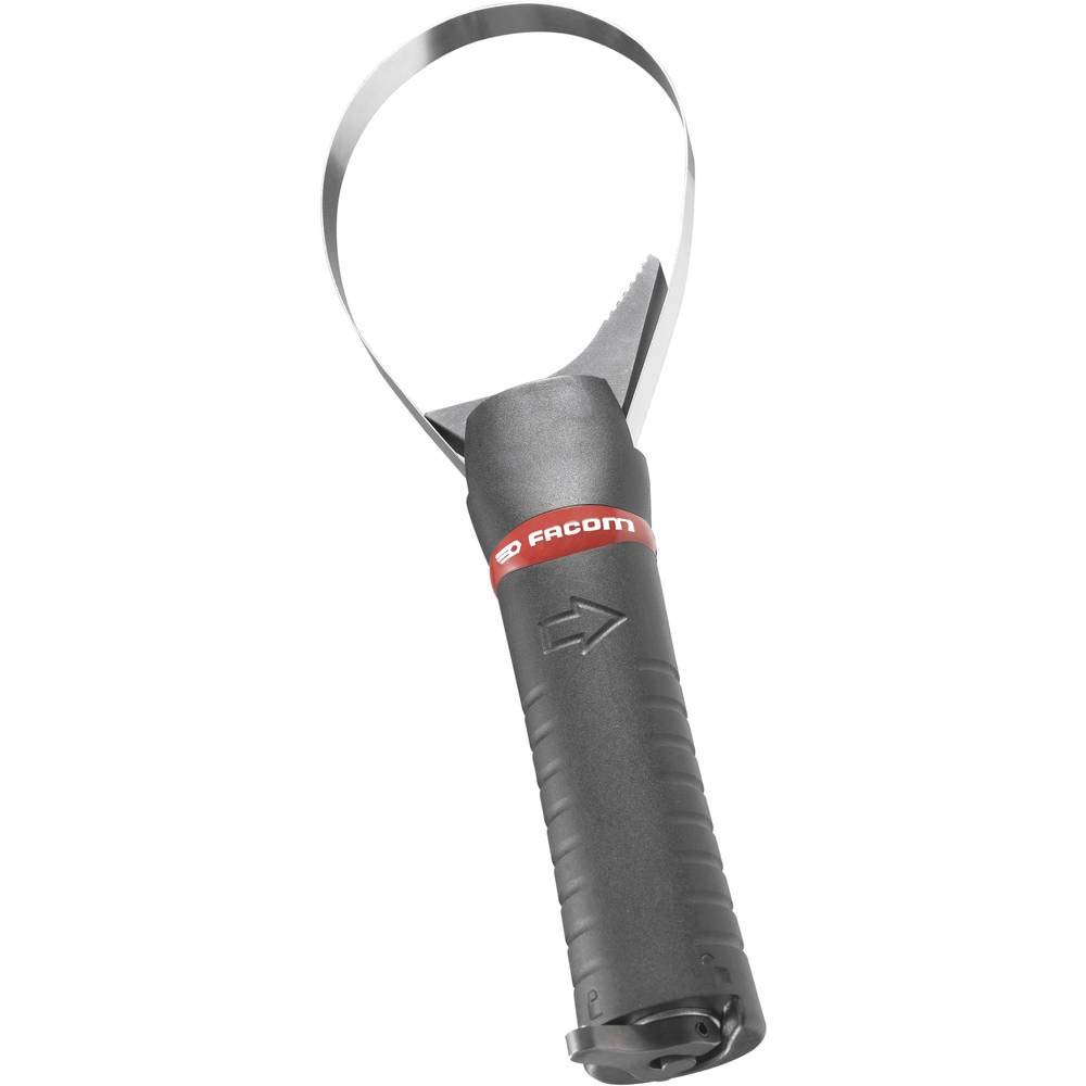 FACOM - Clé à Sangle Automatique pour Filtre à Huile vl - U.48 - Serrage Automatique des Courroies - Convient à un Usage Professionnel - Matériaux Durables de Qualité