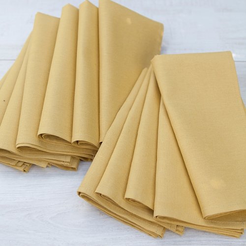 Serviettes en lin et coton Paula LinenMe le raffinement table