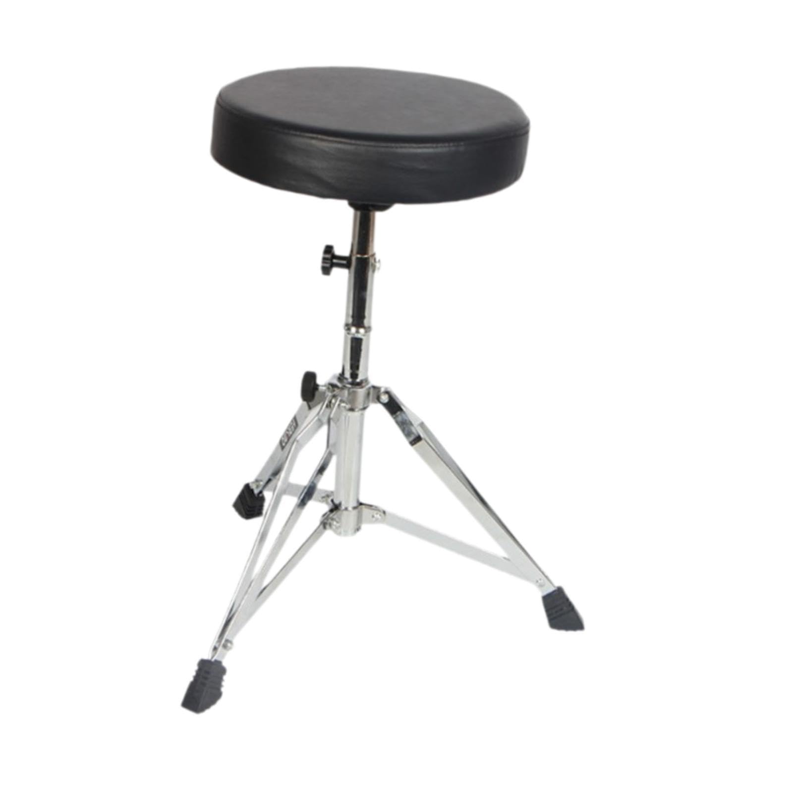 Oshhni Taburete de asiento de batería, trono de tambor, silla de batería, taburete de tambor acolchado para,