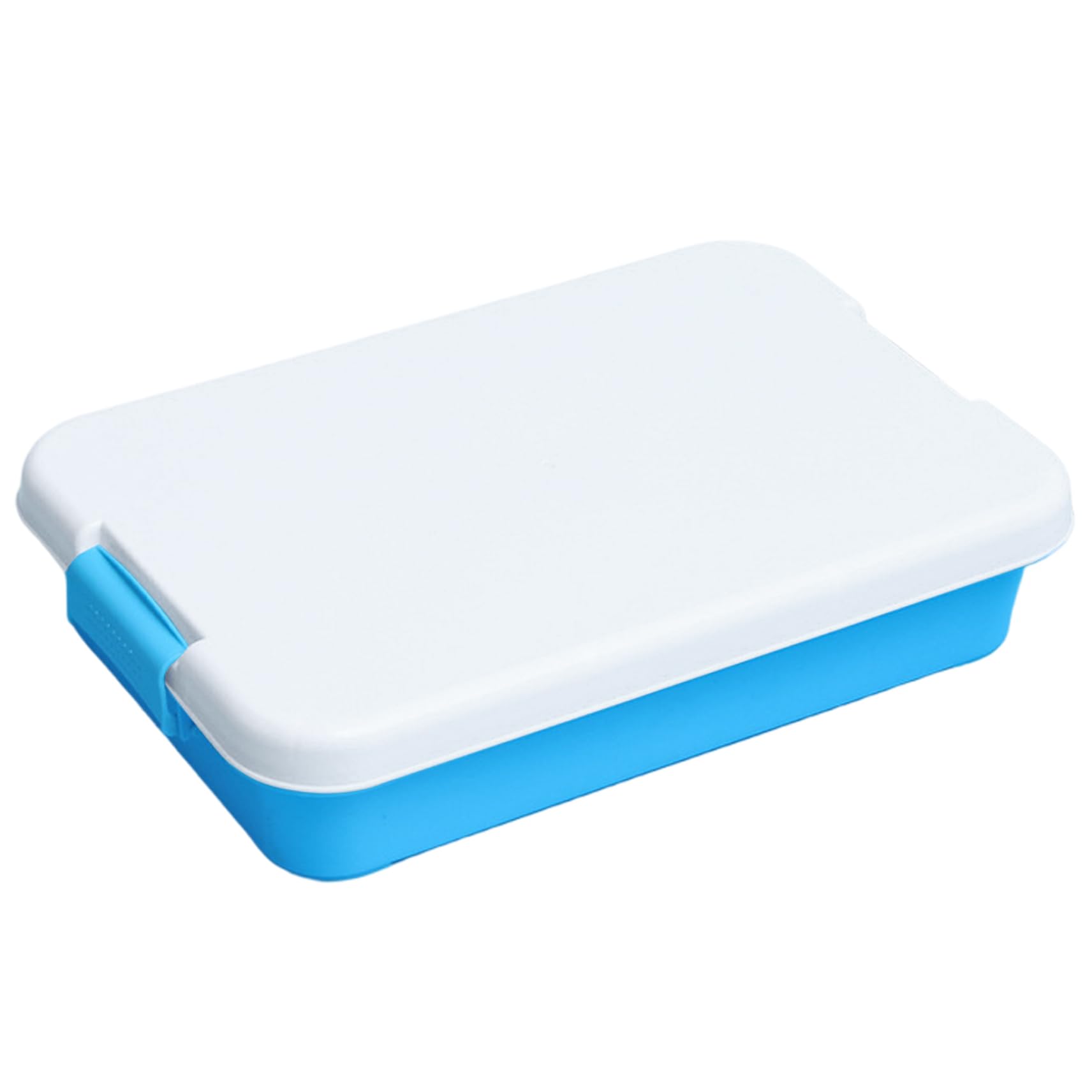 Caja de Arena con Tapa Segura y Divertida, Bandeja de Arena Reutilizable apilable de PP portátil Gruesa para Actividades sensoriales en Interiores y Exteriores para niños