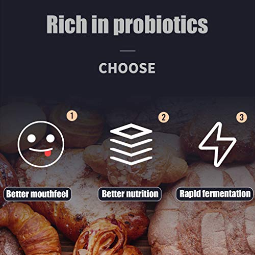 Vivianu 5g Brood Gist, Gist voor Brood Maken, Actieve Droge Hoge Glucose Tolerantie Bakbenodigdheden - Afbeelding 5