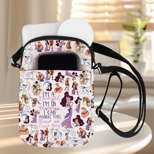 ZJXHPO Muses Fans Cross Body Bag Muses Fans Gift Muses Messenger Bag Megara Shoulder Bag (Damsel CB)4