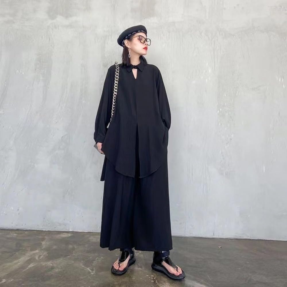 Amazon.co.jp: セットアップ パンツ レディース ロング トップス