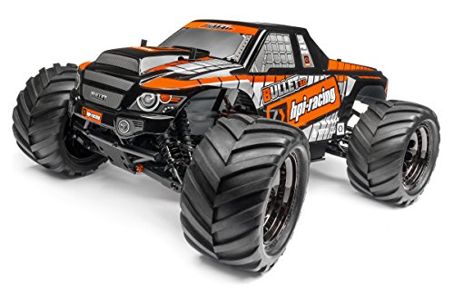 HPI Racing Bullet MT 3.0 Body Painted Black, Cut Out