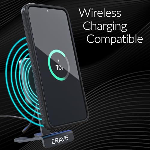 Image of Crave Compatible with Samsung Galaxy S25 Plus Case, Shockproof Protection Dual Layer Case for Samsung Galaxy S25 Plus (6.7 inch) - Black