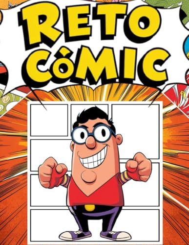 Reto Cómic: Edición Piti | Personaje punto de partida | Desarrolla la trama de Piti | 110 páginas con viñetas en blanco para dibujar