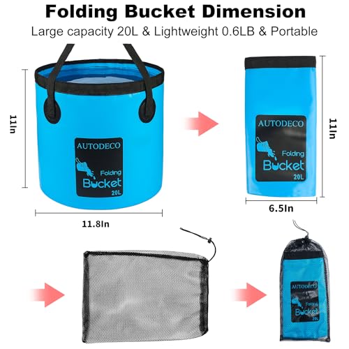 Récipient d'eau portable 20L pour simplifier vos sessions de pêche en mer - 4