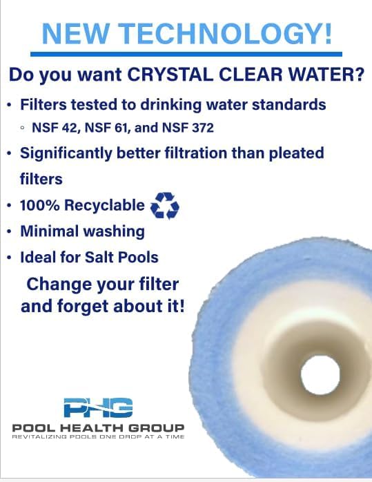 Miniatura 4 de Repuesto de filtro de piscina y spa tipo D de larga duración, compatible con casas Summer Escapes, Intex, Bestway y Funsicle, paquete de 4