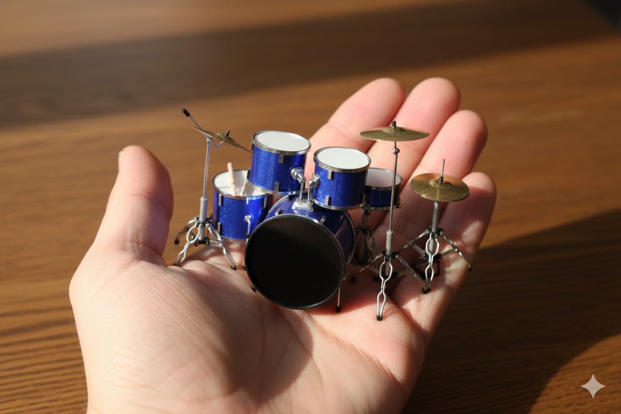 Amazon.com: AXE HEAVEN Classic Studio Drum Kit Model Blue Sparkle