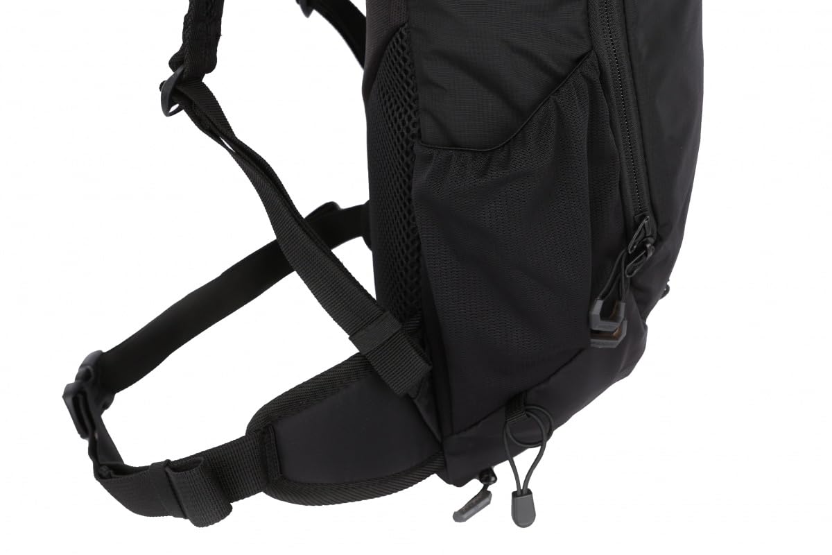 Husky Zaino da bicicletta da 10 l, leggero, robusto e impermeabile, con molto spazio, sistema di comfort e copertura antipioggia per ciclismo, trekking, escursionismo e viaggi