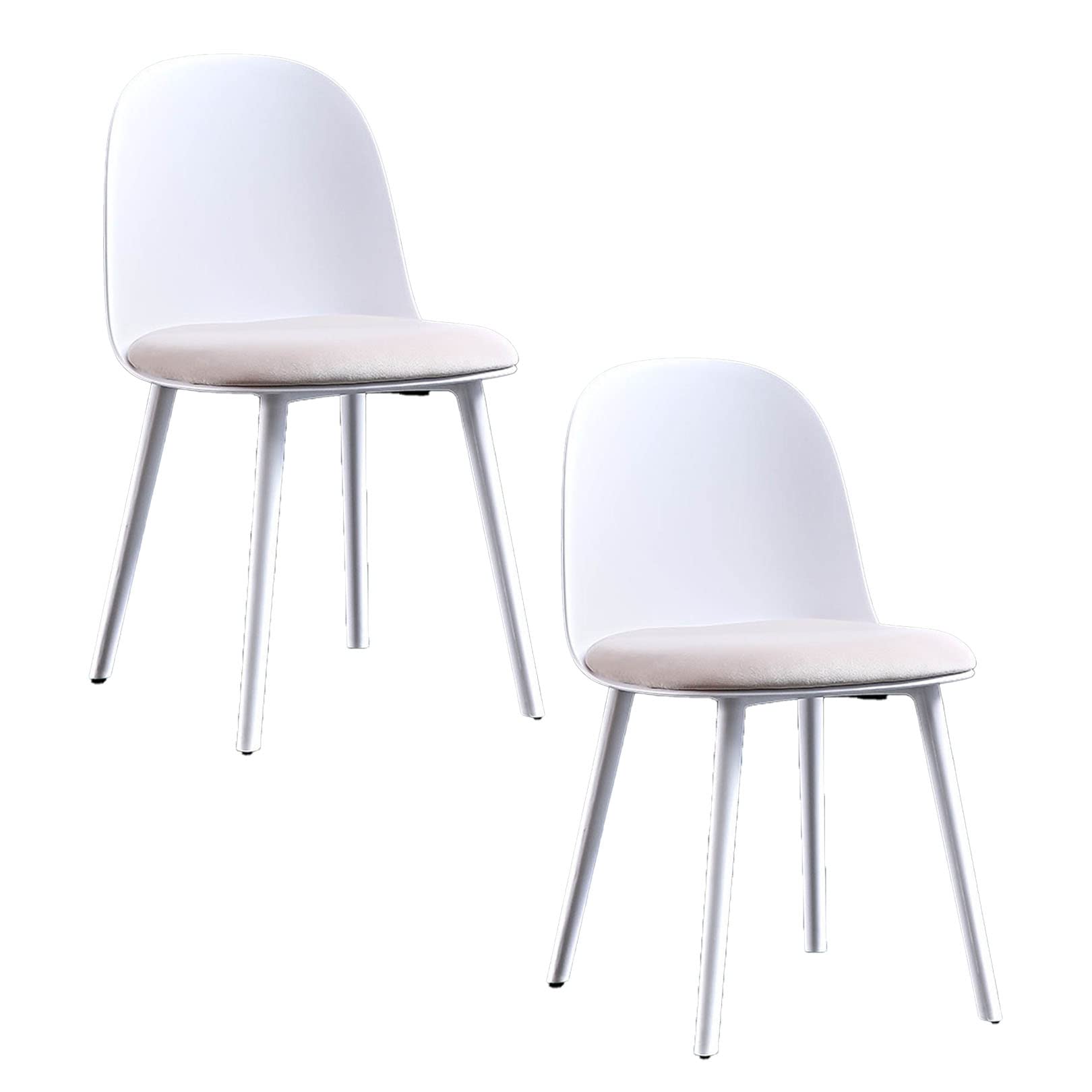 Chaise de salon design en velours de qualité supérieure pour coin bureau