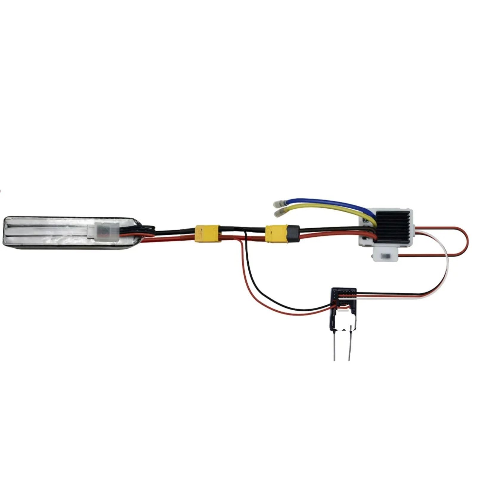 ESC RC Per Traxxas Per SCX10 Per HSP Regolatore Di Velocità Impermeabile Con ESC Spazzolato 9030 90A Con BEC 5,5V/3A 7,5V/3A Per Auto
