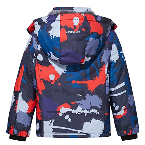Image of FARVALUE Women's Winter Coat Thicken Puffer Coat Warm Jacket with Removable Fur Hood