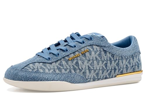 Michael Kors Women's Nolan Lace-Up New Horizon Wash 6.5 Medium