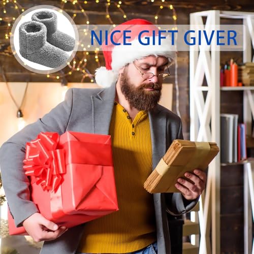 Vmxlso 1 Paio Pantofole Riscaldanti 39-43, Ciabatte Riscaldanti Con Ricarica Usb, Pantofole Riscaldanti Elettriche In Peluche, Morbide E Rilassanti Lavabili, Pantofole Riscaldate Per Uomini Donne - 8