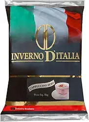 Cappuccino Tradicional Zero 1 kg, Preparo para Cappuccino Inverno D´Italia
