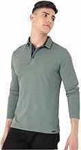 STELLERS Men's Full Sleeve Polo T-Shirt | Feather Touch Feel| Regular Fit| Odour Resistant| Anti-Static| Wrinkle Free| Quick Dry | Stretchable| Lightweight| Sweat-Proof