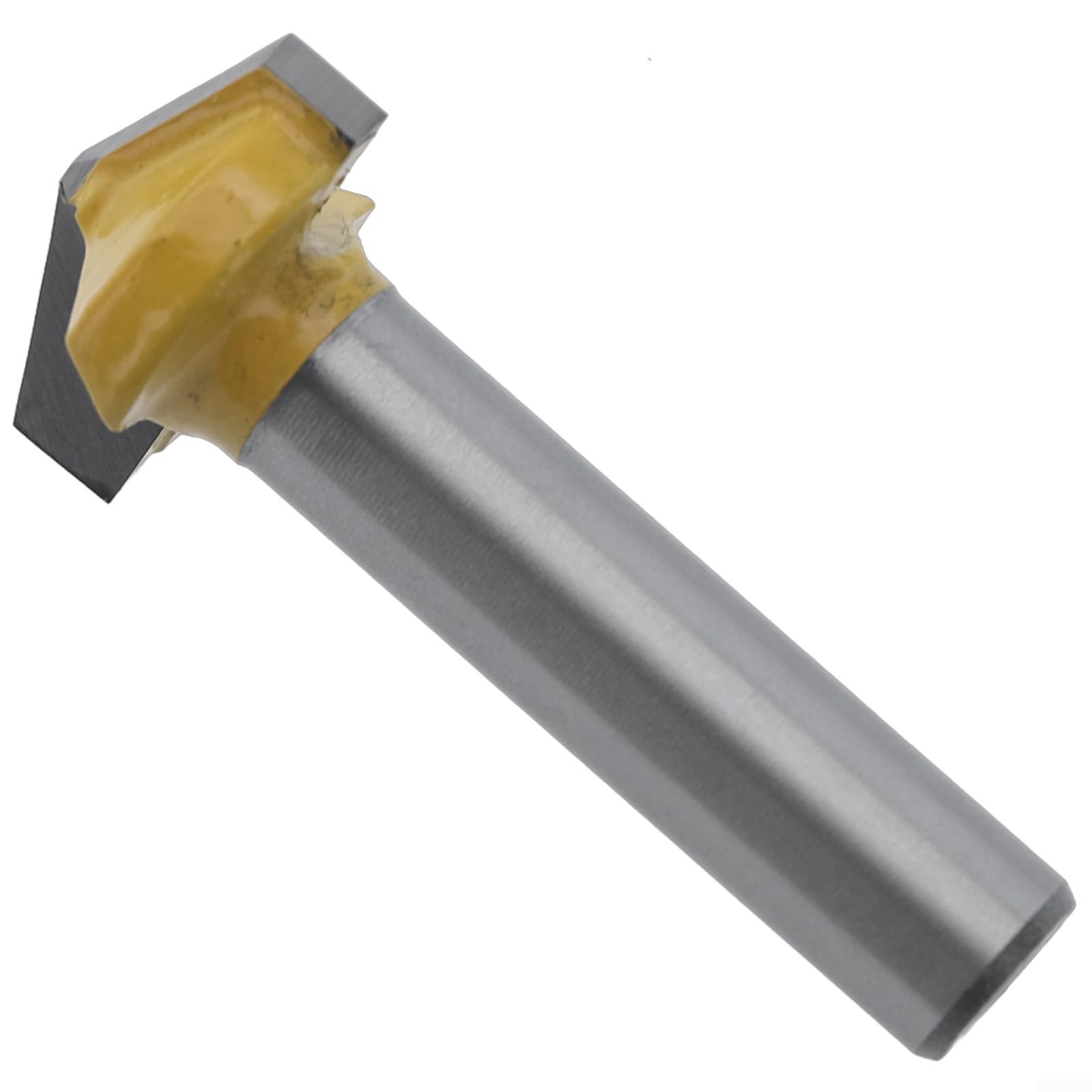 Broca de chaflán de cabeza plana para carpintería, forma de V de 108/135 grados, material de carburo (135 grados)