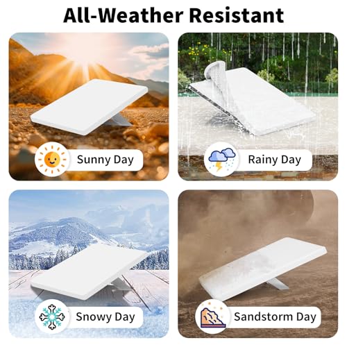 Starlink Mini-Schutzhülle, Silikon Wasserdicht Starlink Schutzhülle, langlebiges Starlink-Mini-Zubehör Anti-Rutsch Starlink Mini Protector für Outdoor-Aktivitäten und Reisen, Schutzhülle