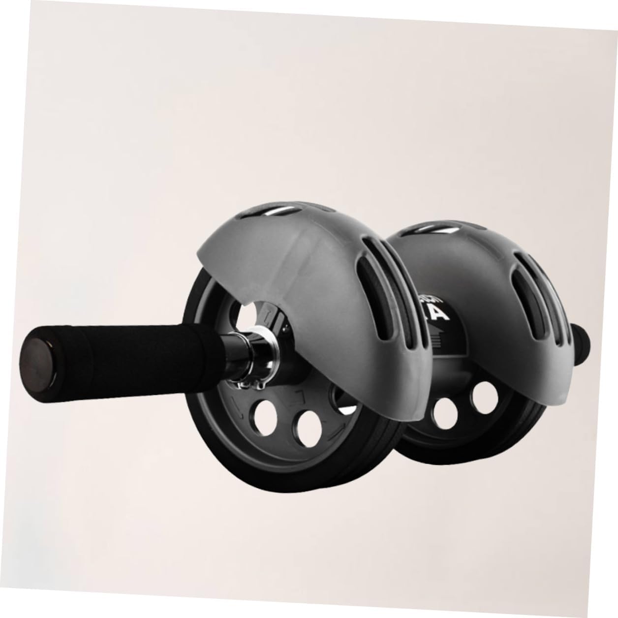 Wheels Ab Roller Wheel for Fitness with Auto Rebound Handles and Non-slip Grip Includes Blue Kneeling Pad for Core Strength Abdominal and Back Muscle Training at Home Gym