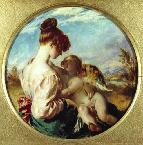 Impression William Etty le dangereux camarade de jeu pour salon et bureau