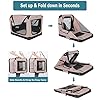 Veehoo-Folding-Soft-Dog-Crate-3-Door-Pet-Kennel-for-Crate-Training-Dogs-5-x-Heavy-Weight-Mesh-Screen-600D-1200D-Oxford-Fabric-Indoor-Outdoor-Use-Multiple-Sizes-Colors-Available 3-Door Pet Kennel for Crate-Training Dogs