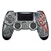 Produktbild eXtremeRate PS4 Controller Obere Hülle Case Schutzhülle Gehäuse Oberschale Cover Skin Schale Shell für Playstation 4 PS4 Slim PS4 Pro Controller CUH-ZCT2 JDM-040 JDM-050 JDM-055(Spartanischer Krieger)