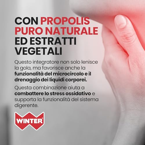 Winter Propoli Forte 20Ml | Integratore Alimentare Propoli Spray Gola | Antiossidante E Lenitivo | Con Propolis Puro Naturale Ed Estratti Vegetali | Senza Glutine E Lattosio - 3