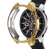 Seiten und Kanten perfekt. Sie kann Ihre Uhrenseite und Kanten perfekt abdecken. Sie bietet Schutz f¡§1r Ihre Gear S4 gegen Kratzer, Sto?festigkeit und Bruchsicherheit.