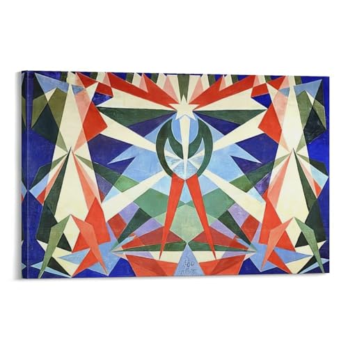 Abstractions Colorées Cadre Peinture Abstraite Salon 60x90