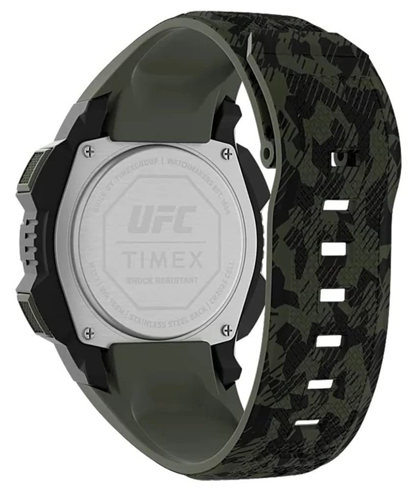 Timex Men's Digital Watch with a Plastic Strap UFC Core Shock