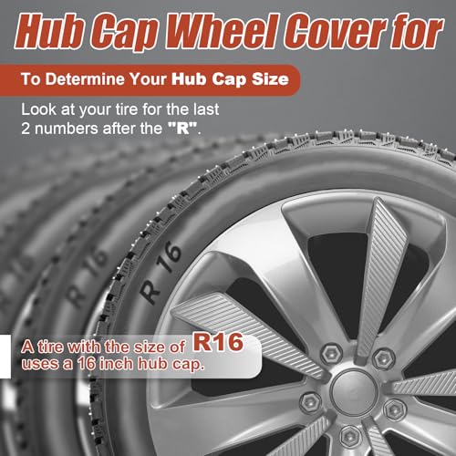 CZCJGD Hub Cap Wheel Cover Silver for 2017-2023 Subaru Impreza by CZCJGD - Used condition - Image 4