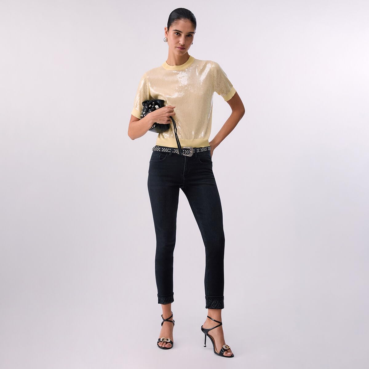 Liu Jo Jeans Skinny con Strass