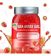 Sea Moss Gel,Organic Raw Irish Seamoss Gel Advanced Superfood,Immune and Digestive Support,Vitami...