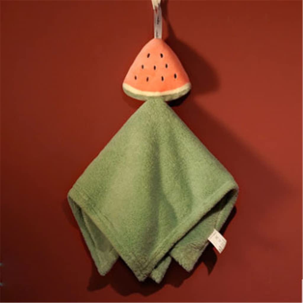 Essuie-Mains Type de Suspension Serviette absorbante Chambre Cuisine Mignon Essuie-Mains Essuie-Mains Mouchoir (D comme Le Montre l'image)