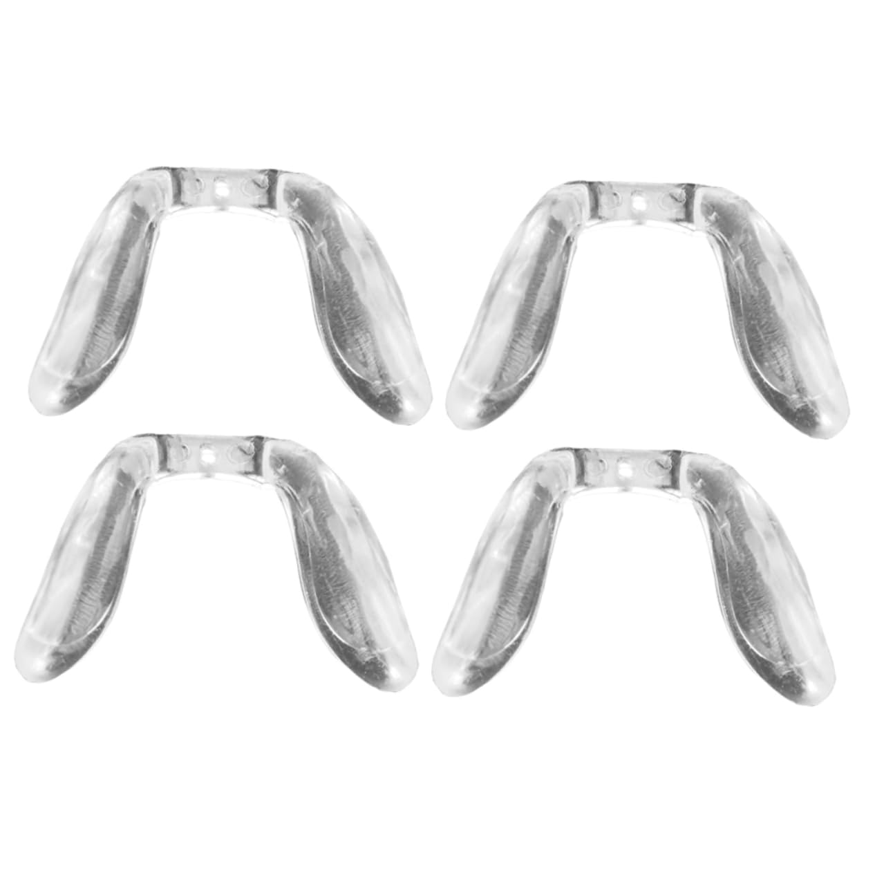 16piezas Almohadillas Nasales De Silicona Antideslizantes Para Gafas y Gafas De Sol Compatible Monturas Ópticas Confortables y Duraderas Adecuadas Para Adultos